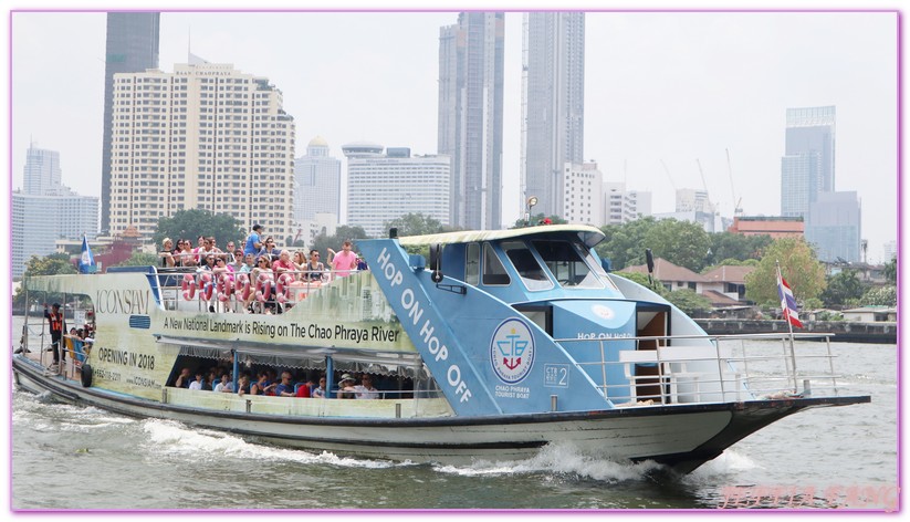 Chao Phraya River昭拍耶河,日遊湄南河,曼谷湄南河,曼谷自由行,泰國旅遊,湄南河畔景點 @傑菲亞娃JEFFIA FANG