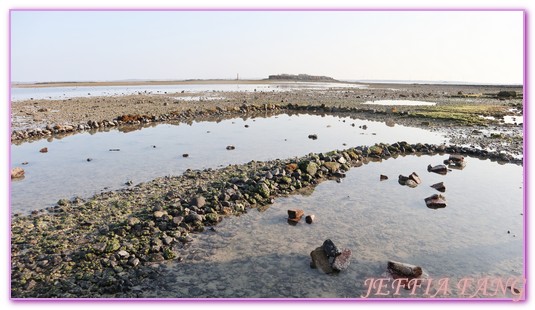 台灣旅遊,員貝嶼,抱墩抓魚,東海巡航,潮間帶體驗,澎湖,澎湖旅遊,石滬抓魚 @傑菲亞娃JEFFIA FANG