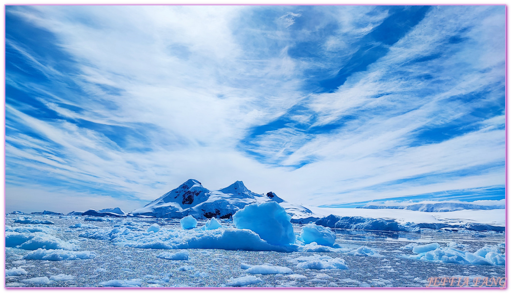 Antarctica,世界極地之旅,冰原,冰架,冰棚,冰蓋,平頂冰山,斯伯特島Spert Island,班克羅夫特灣Bancroft Bay