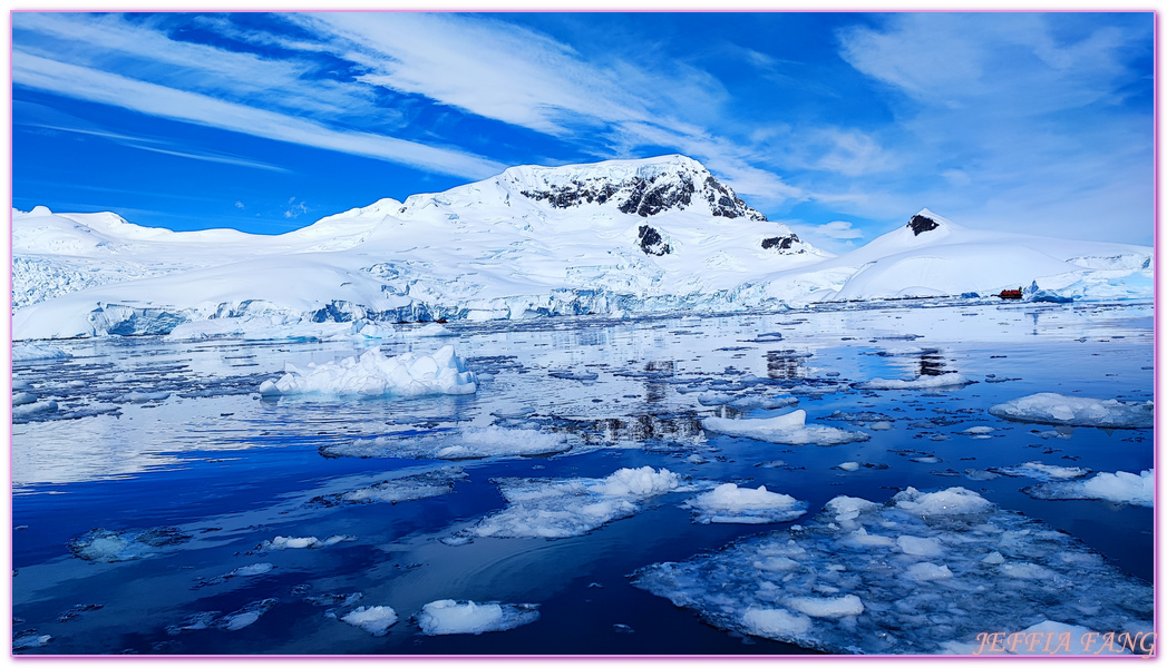 Antarctica,世界極地之旅,冰原,冰架,冰棚,冰蓋,平頂冰山,斯伯特島Spert Island,班克羅夫特灣Bancroft Bay