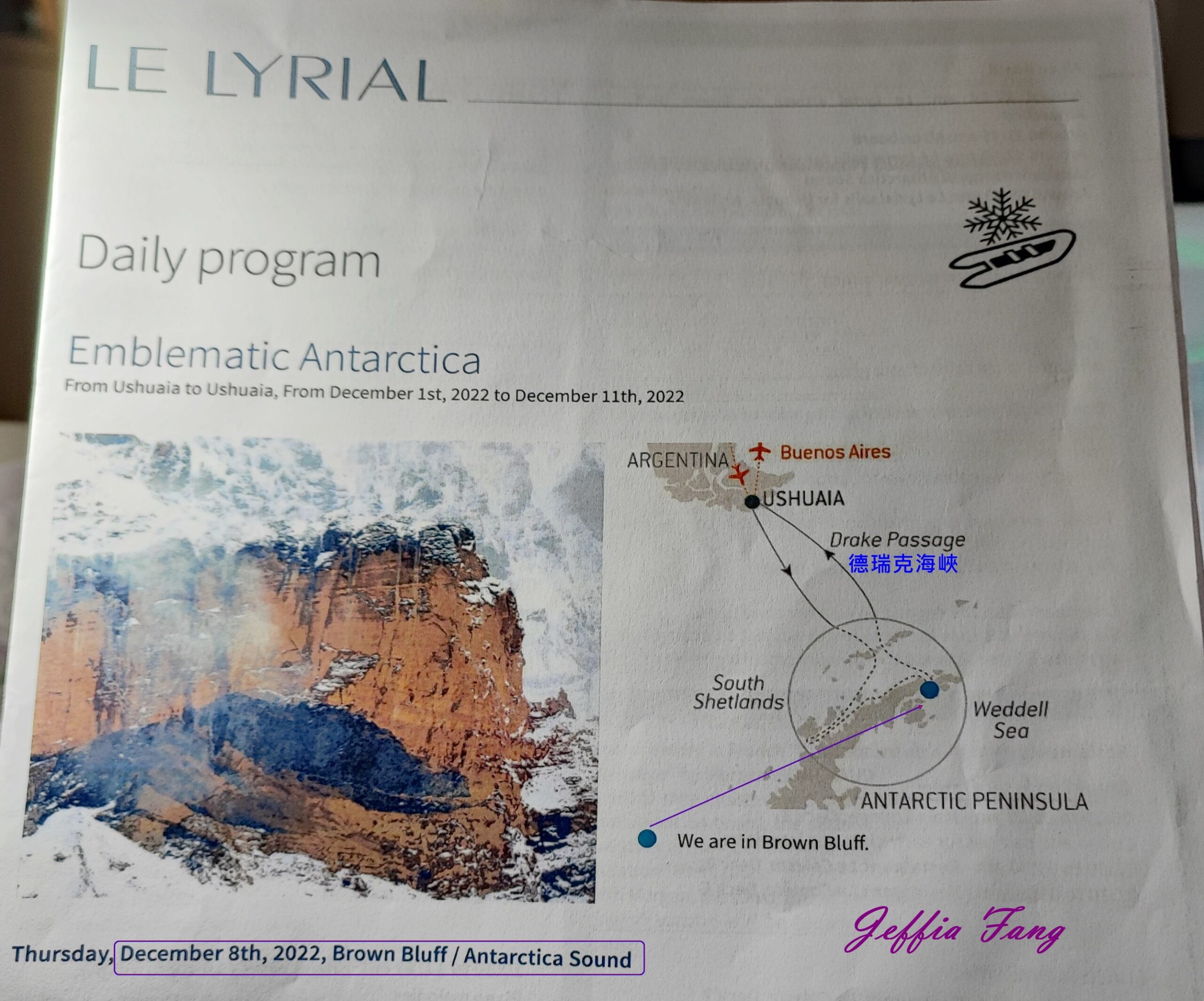 Antarctica,世界極地之旅,企鵝公路,企鵝孵蛋,企鵝跳水,南極旅遊,威德爾海峽Weddell Sea,布朗海崖Brown Bluff,平頂冰山,龐洛PONANT郵輪星輝號LE LYRIAL