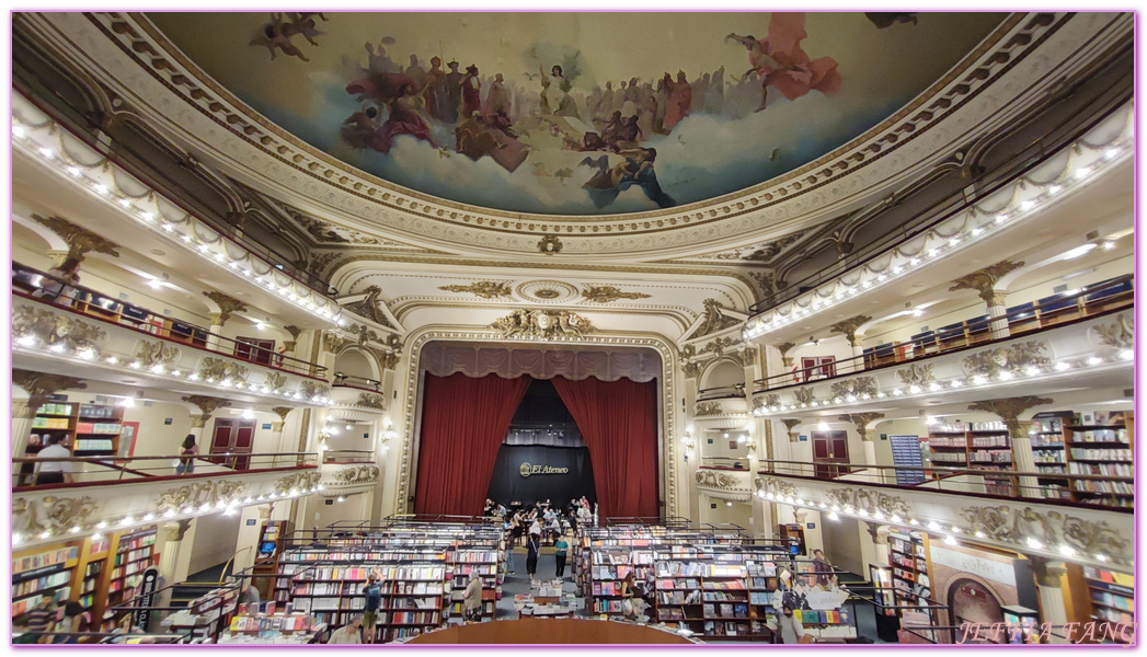 Argentina,Buenos Aires,El Ateneo Grand Splendid,世界最美書局之一,南美洲旅遊,布宜諾斯艾利斯,阿根廷,雅典人書店