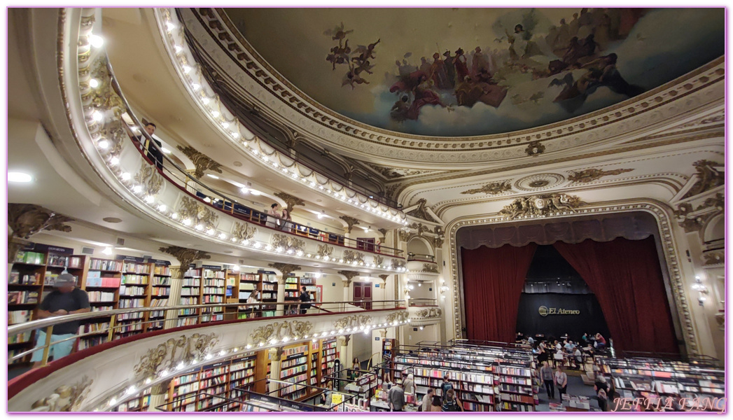 Argentina,Buenos Aires,El Ateneo Grand Splendid,世界最美書局之一,南美洲旅遊,布宜諾斯艾利斯,阿根廷,雅典人書店