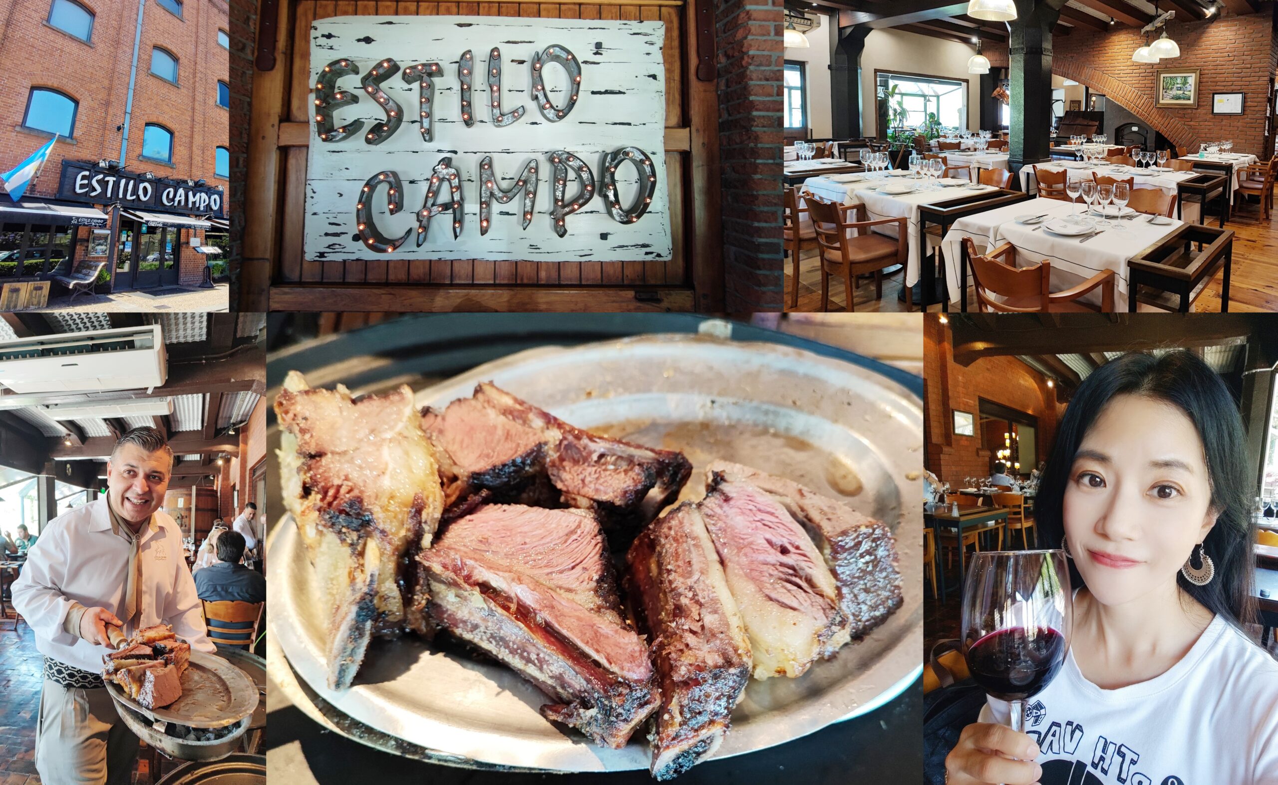 ◎南美洲阿根廷【布宜諾斯艾利斯】(九) 【Restaurant Estilo Campo】美酒佳餚、價錢合理 @嘿!部落!