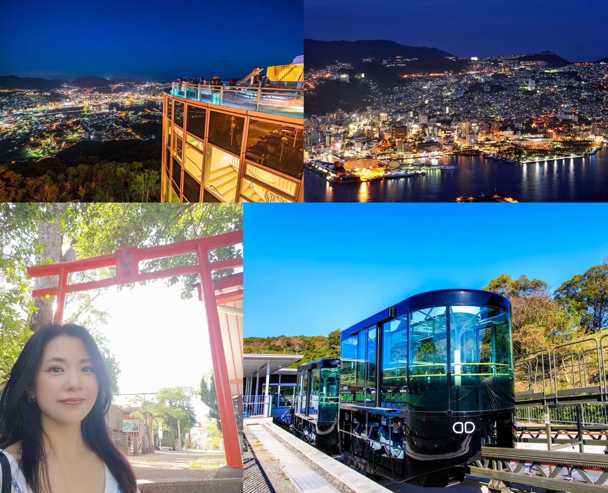 ◎日本北九州長崎【稻佐山夜景】世界璀璨夜景之一；淵神社上纜車(交通攻略) @嘿!部落!