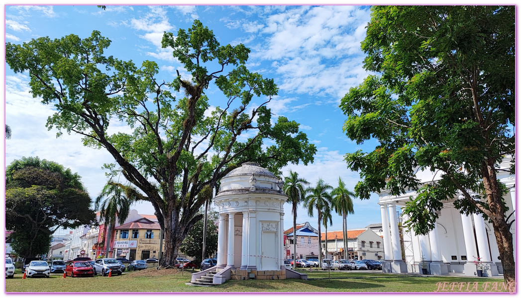 世界文化遺產區,和諧街,喬治市George Town,小印度區,愛情巷,檳城Penang,甲必丹吉寧清真寺,興都廟,謝公司(世德堂),馬來西亞旅遊,龍山堂邱公司(邱公祠)