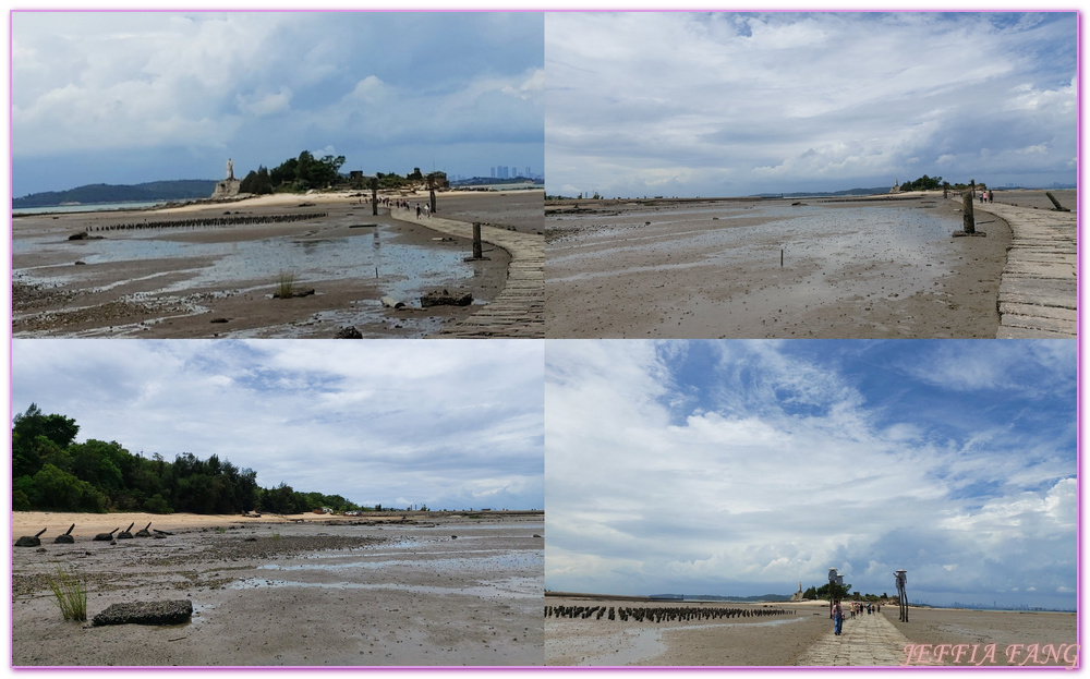 Kinmen,台灣旅遊,潮間帶生態,牡蠣人,金城鎮,金門,金門摩西分海