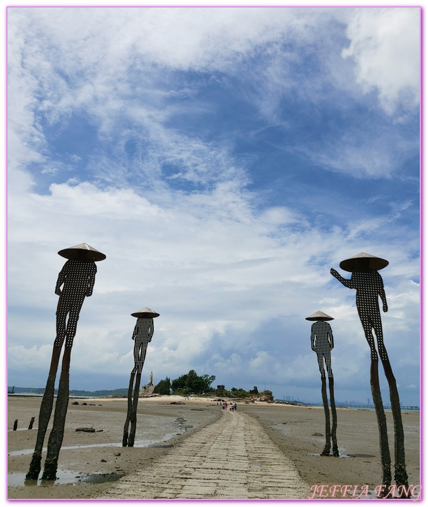 Kinmen,台灣旅遊,潮間帶生態,牡蠣人,金城鎮,金門,金門摩西分海