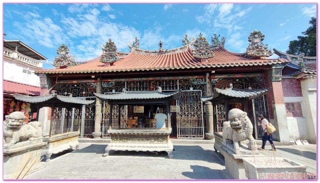 世界文化遺產區,和諧街,喬治市George Town,小印度區,愛情巷,檳城Penang,甲必丹吉寧清真寺,興都廟,謝公司(世德堂),馬來西亞旅遊,龍山堂邱公司(邱公祠)