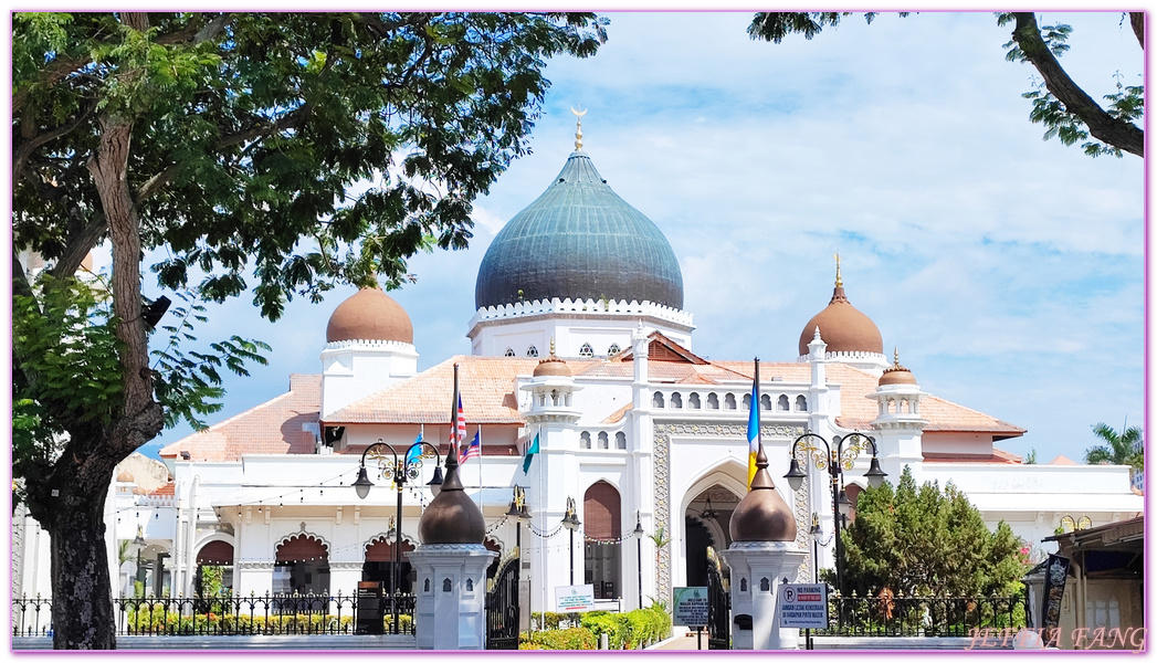 世界文化遺產區,和諧街,喬治市George Town,小印度區,愛情巷,檳城Penang,甲必丹吉寧清真寺,興都廟,謝公司(世德堂),馬來西亞旅遊,龍山堂邱公司(邱公祠)