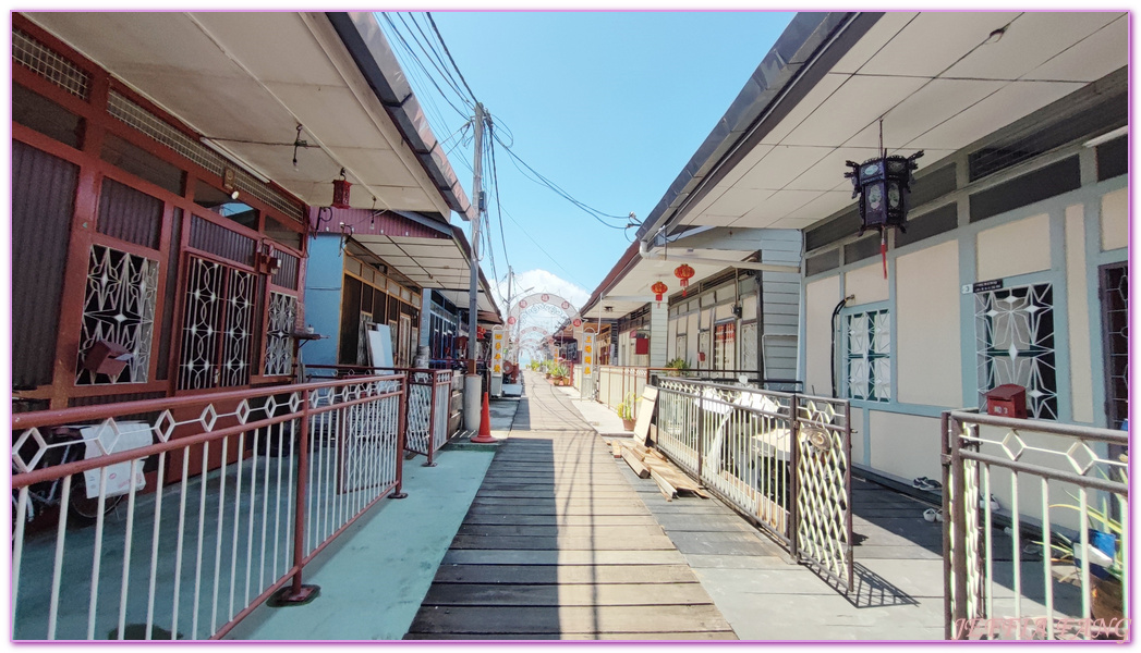 世界文化遺產區,喬治市George Town,姓氏橋 Clan Jetties,姓氏橋 Clan Jetties】最大的「姓周橋Chew Jetty」及最沒有商業氣息的「姓李橋Lee Jetty,檳城Penang,檳城水上村落,馬來西亞旅遊