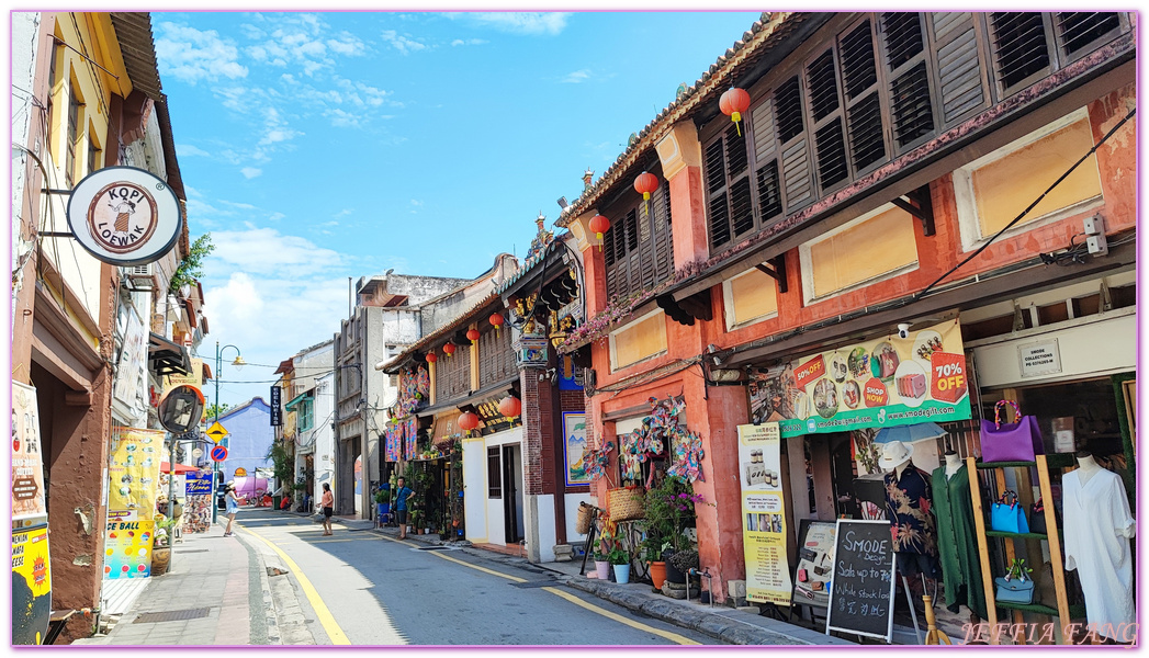 世界文化遺產區,喬治市George Town,喬治市魔鏡計劃(Mirrors Georgetown),壁畫藝術區,姊弟共騎,檳城Penang,爬牆小孩,追風少年,馬來西亞旅遊