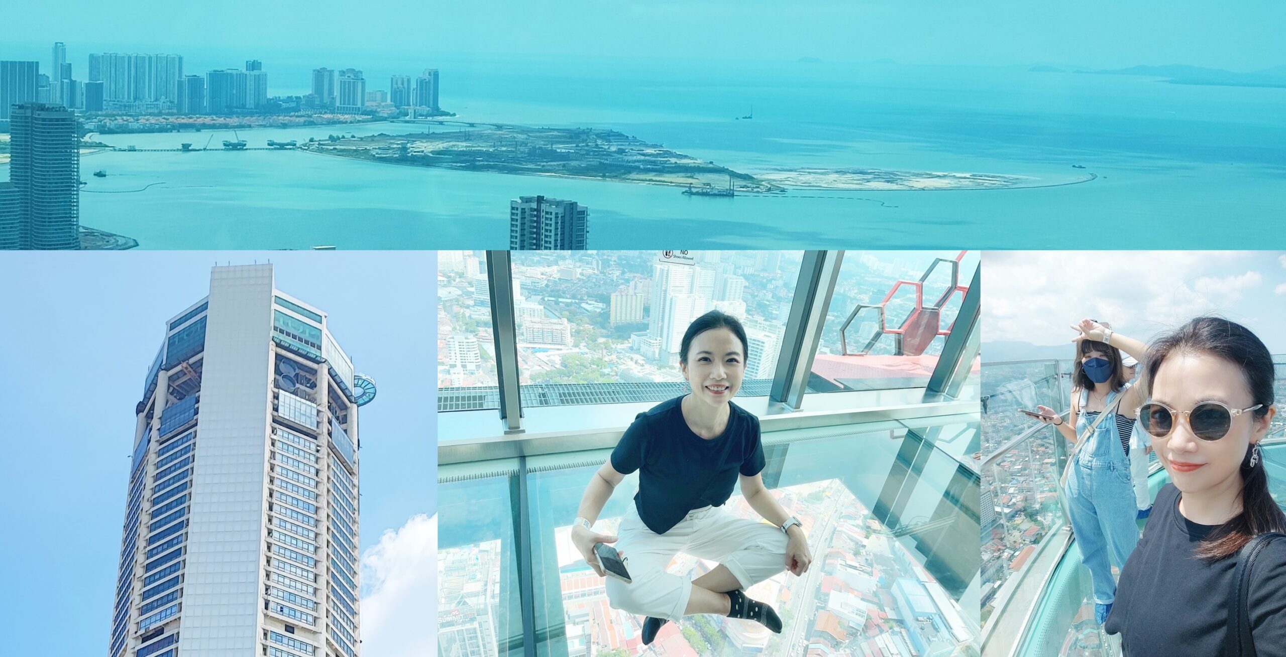 65樓The Gravityz景觀台,68樓The Top 彩虹天空步道,Komtar Tower,光大大廈,喬治市George Town,東南亞旅遊,檳城Penang,馬來西亞旅遊