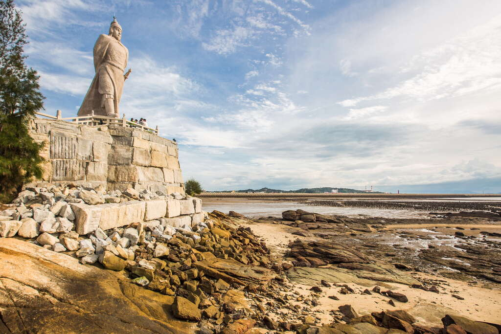 Kinmen,台灣旅遊,潮間帶生態,牡蠣人,金城鎮,金門,金門摩西分海