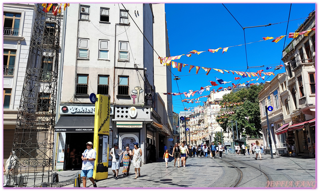 Istiklal Avenue,伊斯坦堡,伊斯坦堡購物,土耳其Turkiye,土耳其旅遊,塔克辛廣場,獨立大道