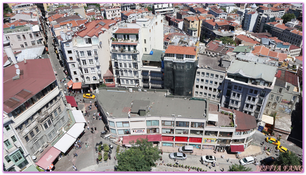 Istanbul,伊斯坦堡,加拉達石塔Galata Tower,加拉達石塔大橋,博斯普魯斯海峽,土耳其Turkiye,土耳其旅遊,獨立大道Istiklal