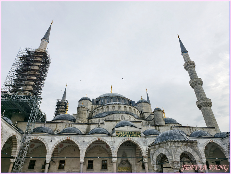 伊斯坦堡 Istanbul,土耳其Turkiye,土耳其旅遊,藍色清真寺Blue Mosque蘇丹阿何密特清真寺Sultanahmet Camii