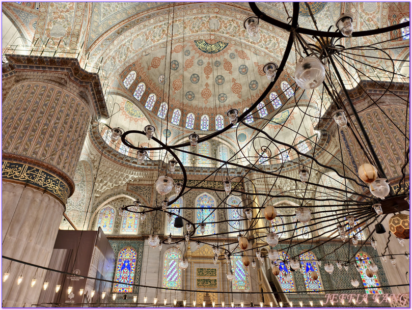 伊斯坦堡 Istanbul,土耳其Turkiye,土耳其旅遊,藍色清真寺Blue Mosque蘇丹阿何密特清真寺Sultanahmet Camii