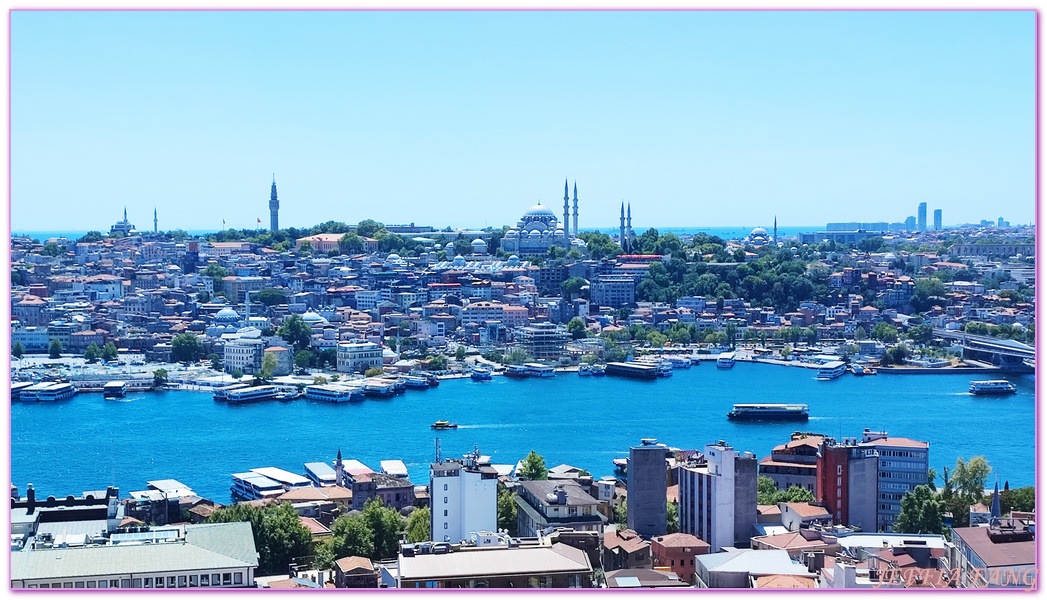 Istanbul,伊斯坦堡,加拉達石塔Galata Tower,加拉達石塔大橋,博斯普魯斯海峽,土耳其Turkiye,土耳其旅遊,獨立大道Istiklal