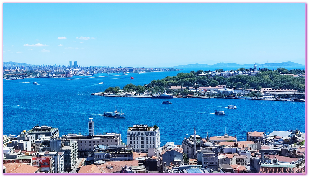 Istanbul,伊斯坦堡,加拉達石塔Galata Tower,加拉達石塔大橋,博斯普魯斯海峽,土耳其Turkiye,土耳其旅遊,獨立大道Istiklal