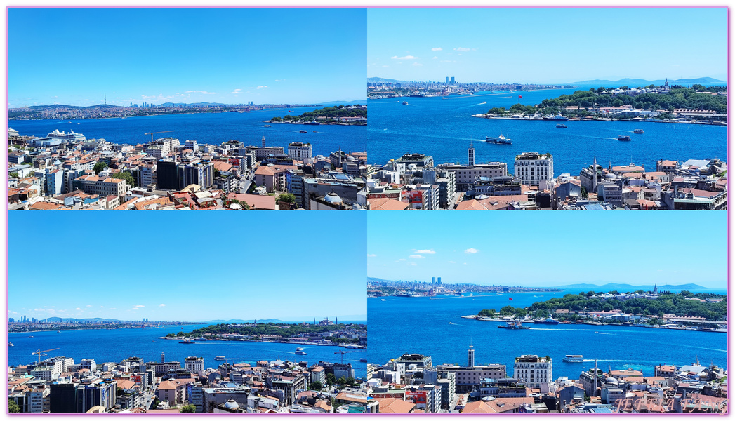 Istanbul,伊斯坦堡,加拉達石塔Galata Tower,加拉達石塔大橋,博斯普魯斯海峽,土耳其Turkiye,土耳其旅遊,獨立大道Istiklal