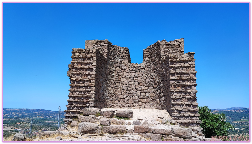 Archaeological Site of Assos - UNESCO World Heritage Centre,土耳其Turkiye,土耳其愛情海區,土耳其旅遊,恰納卡萊Canakkale,貝拉姆卡萊Behramkale,阿索斯Assos,阿索斯衛城Acropolis of Accos,雅典娜神廟Temple of Athena