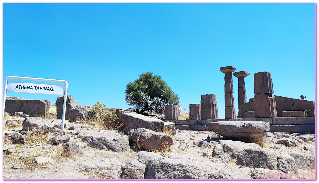 Archaeological Site of Assos - UNESCO World Heritage Centre,土耳其Turkiye,土耳其愛情海區,土耳其旅遊,恰納卡萊Canakkale,貝拉姆卡萊Behramkale,阿索斯Assos,阿索斯衛城Acropolis of Accos,雅典娜神廟Temple of Athena