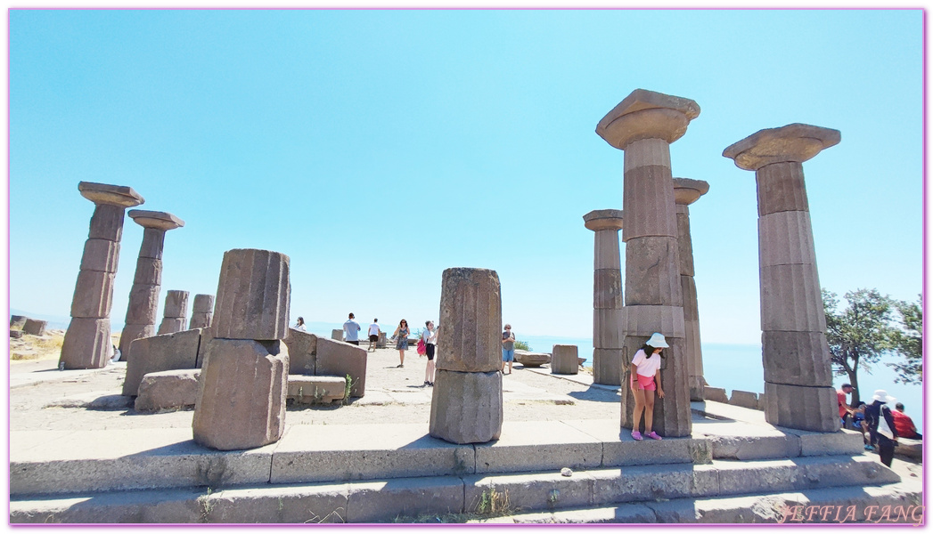 Archaeological Site of Assos - UNESCO World Heritage Centre,土耳其Turkiye,土耳其愛情海區,土耳其旅遊,恰納卡萊Canakkale,貝拉姆卡萊Behramkale,阿索斯Assos,阿索斯衛城Acropolis of Accos,雅典娜神廟Temple of Athena