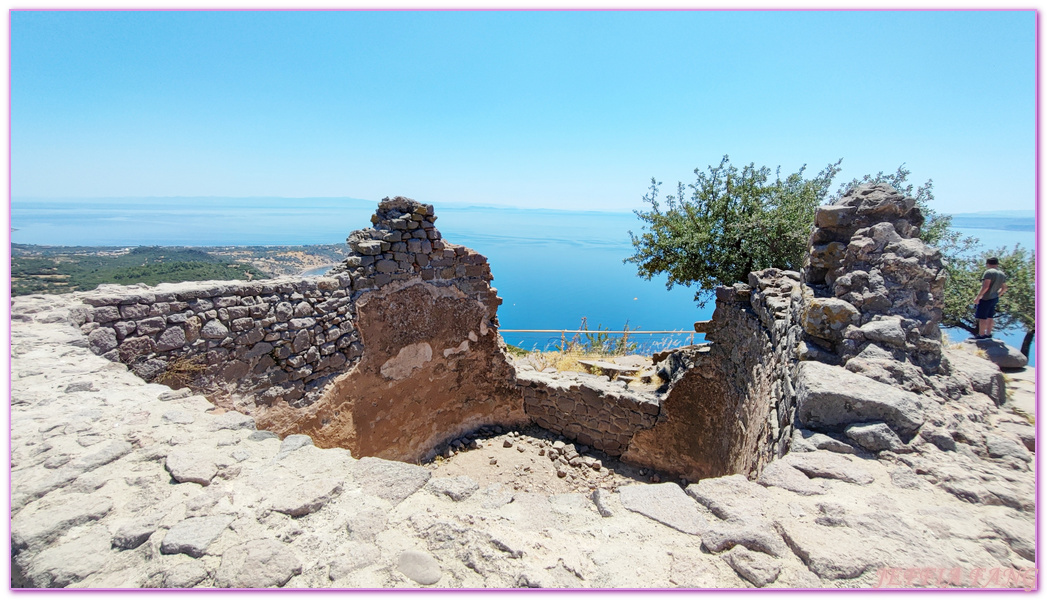 Archaeological Site of Assos - UNESCO World Heritage Centre,土耳其Turkiye,土耳其愛情海區,土耳其旅遊,恰納卡萊Canakkale,貝拉姆卡萊Behramkale,阿索斯Assos,阿索斯衛城Acropolis of Accos,雅典娜神廟Temple of Athena