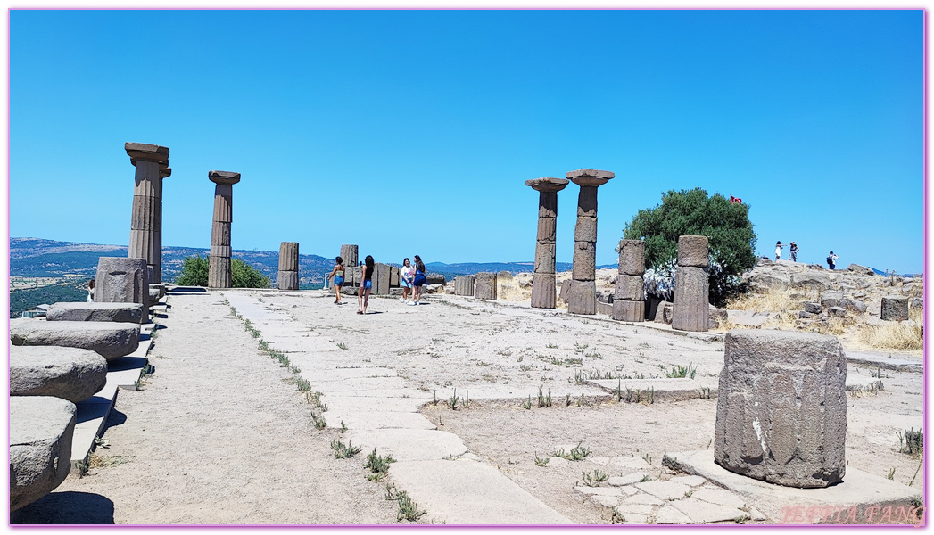 Archaeological Site of Assos - UNESCO World Heritage Centre,土耳其Turkiye,土耳其愛情海區,土耳其旅遊,恰納卡萊Canakkale,貝拉姆卡萊Behramkale,阿索斯Assos,阿索斯衛城Acropolis of Accos,雅典娜神廟Temple of Athena