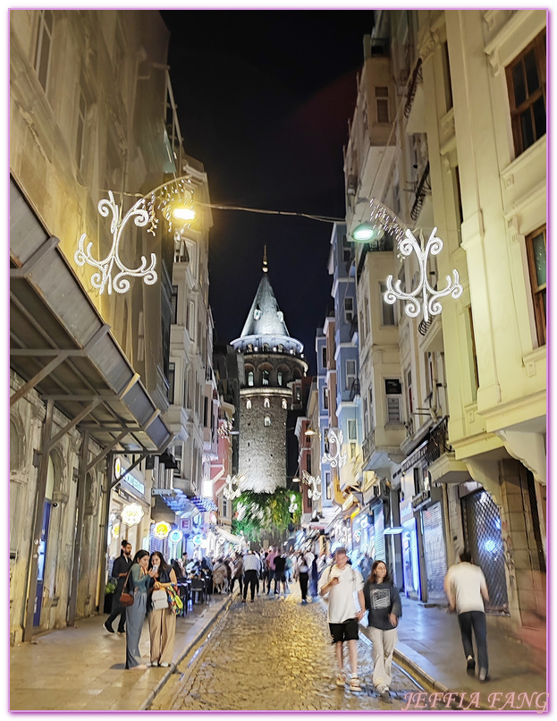 Istanbul,伊斯坦堡,加拉達石塔Galata Tower,加拉達石塔大橋,博斯普魯斯海峽,土耳其Turkiye,土耳其旅遊,獨立大道Istiklal