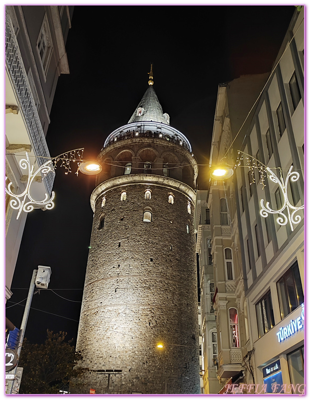 Istanbul,伊斯坦堡,加拉達石塔Galata Tower,加拉達石塔大橋,博斯普魯斯海峽,土耳其Turkiye,土耳其旅遊,獨立大道Istiklal