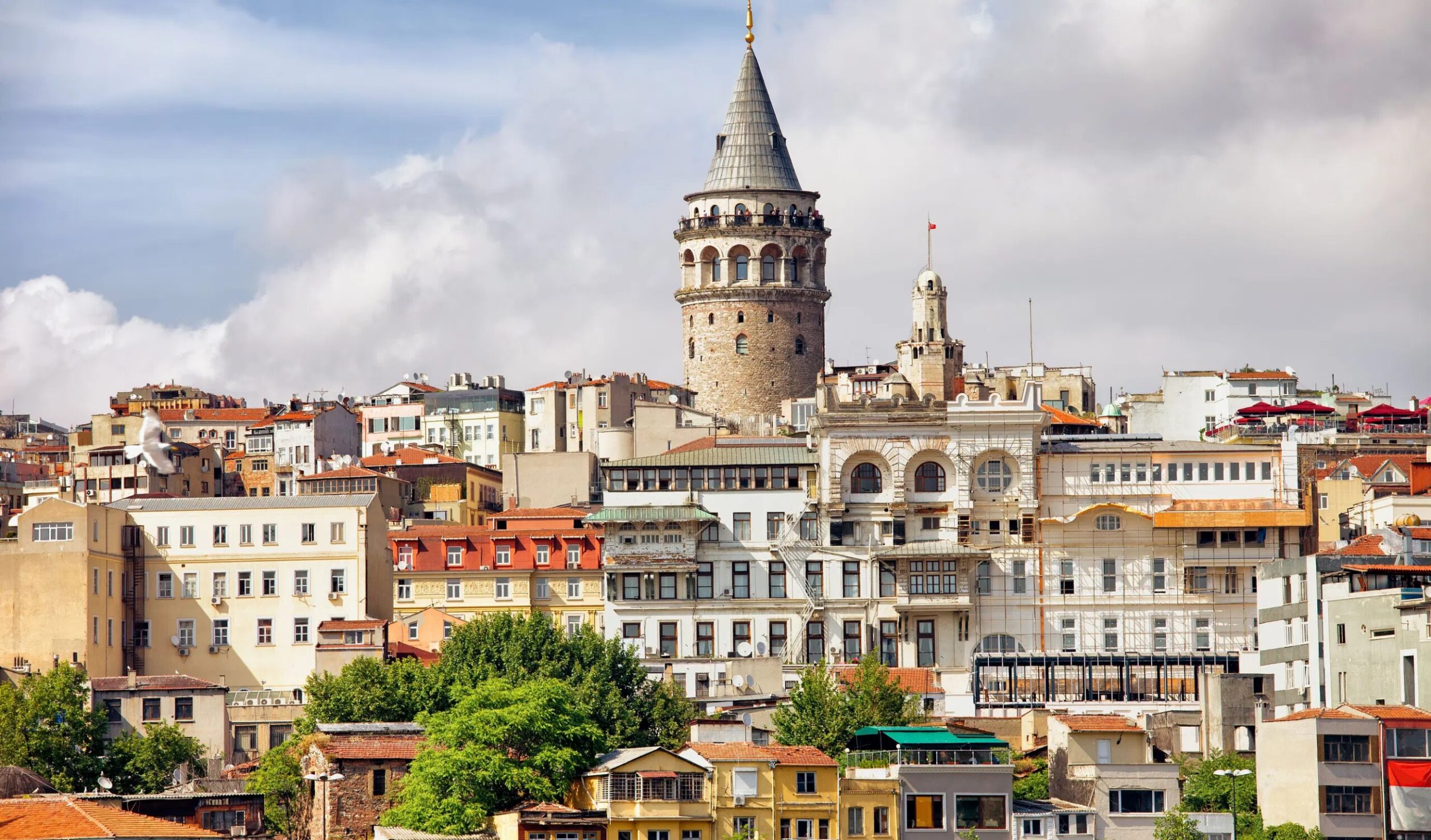 Istanbul,伊斯坦堡,加拉達石塔Galata Tower,加拉達石塔大橋,博斯普魯斯海峽,土耳其Turkiye,土耳其旅遊,獨立大道Istiklal