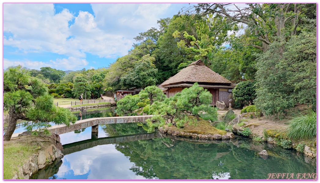 Okayama Korakuen Garden,岡山Okayama,岡山城,岡山後樂園,日本三大名園,日本旅遊,本州Honshu,米其林三星評價