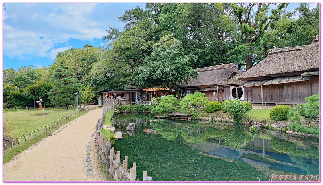 Okayama Korakuen Garden,岡山Okayama,岡山城,岡山後樂園,日本三大名園,日本旅遊,本州Honshu,米其林三星評價