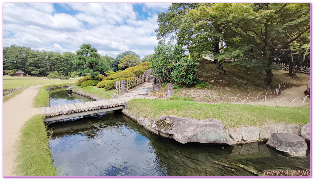 Okayama Korakuen Garden,岡山Okayama,岡山城,岡山後樂園,日本三大名園,日本旅遊,本州Honshu,米其林三星評價