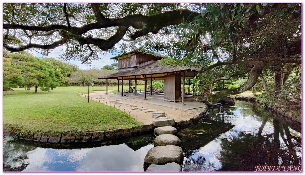 Okayama Korakuen Garden,岡山Okayama,岡山城,岡山後樂園,日本三大名園,日本旅遊,本州Honshu,米其林三星評價