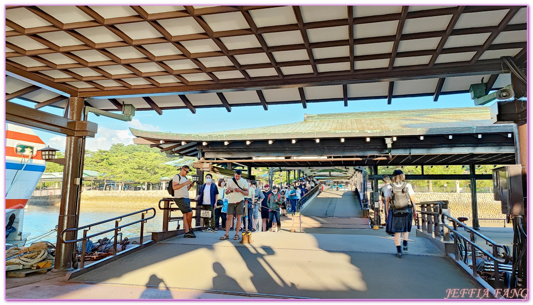 JR宮島口站,嚴島Itsukushima,宮島,宮島神社,廣島Hiroshima,日本三景,日本旅遊,海上大鳥居