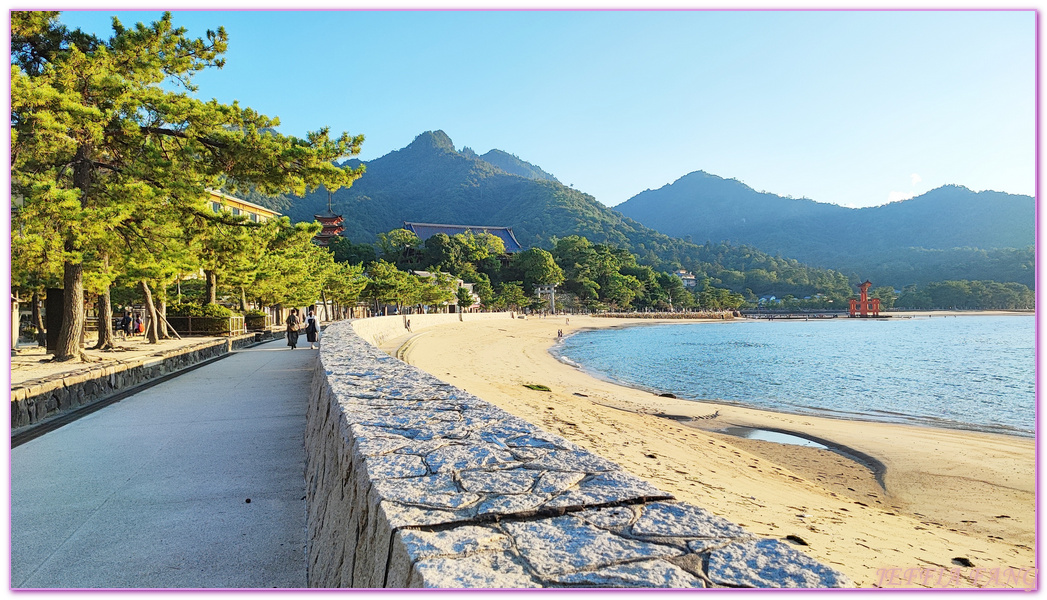 JR宮島口站,嚴島Itsukushima,宮島,宮島神社,廣島Hiroshima,日本三景,日本旅遊,海上大鳥居