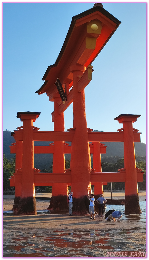 JR宮島口站,嚴島Itsukushima,宮島,宮島神社,廣島Hiroshima,日本三景,日本旅遊,海上大鳥居