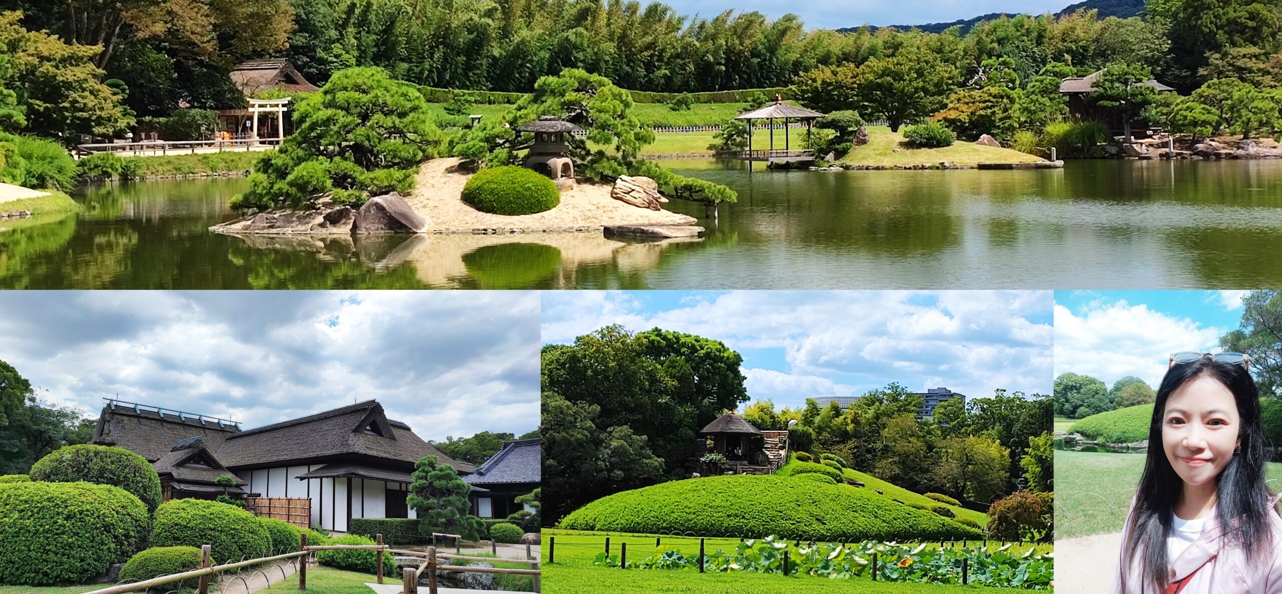 Okayama Korakuen Garden,岡山Okayama,岡山城,岡山後樂園,日本三大名園,日本旅遊,本州Honshu,米其林三星評價