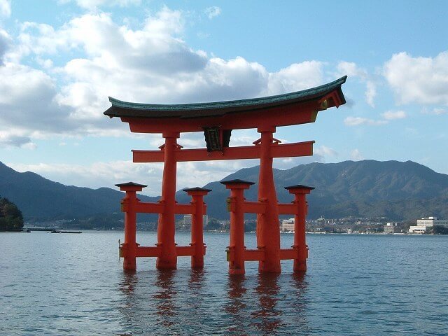 JR宮島口站,嚴島Itsukushima,宮島,宮島神社,廣島Hiroshima,日本三景,日本旅遊,海上大鳥居