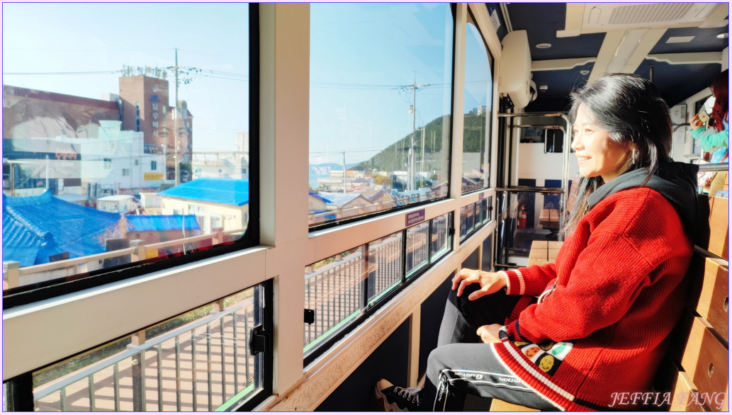 海雲臺Blueline Park 海濱列車,釜山Busan,釜山天空膠囊列車,釜山海雲台HAEUNDAE,釜山版的櫻木花道平交道,青沙浦SNS打卡聖地,面對好景的移動,韓國旅遊