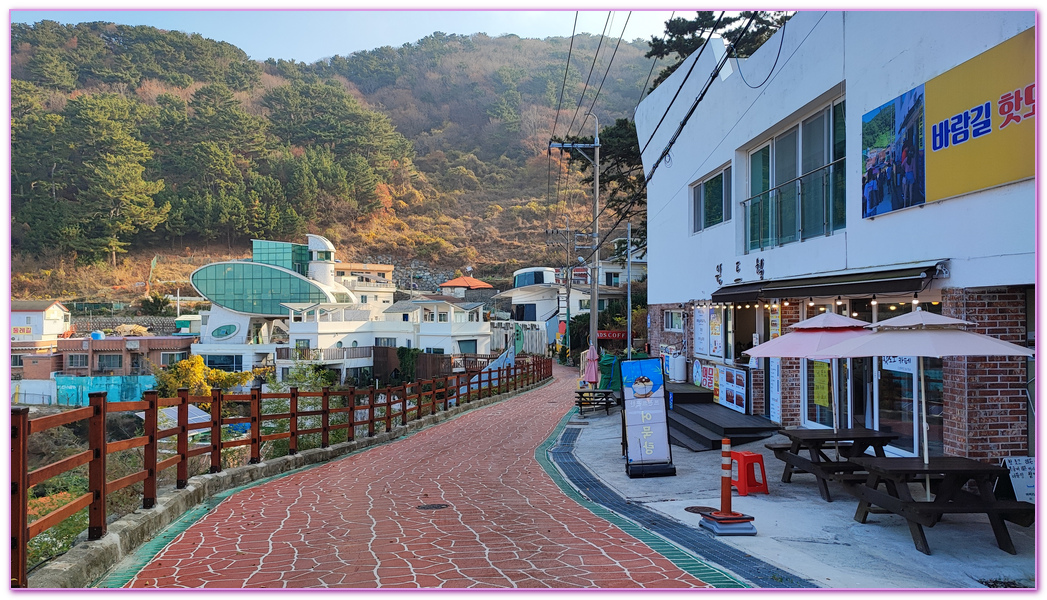 巨濟Geoje,慶尚難道,韓國旅遊,風之丘,風之丘熱狗