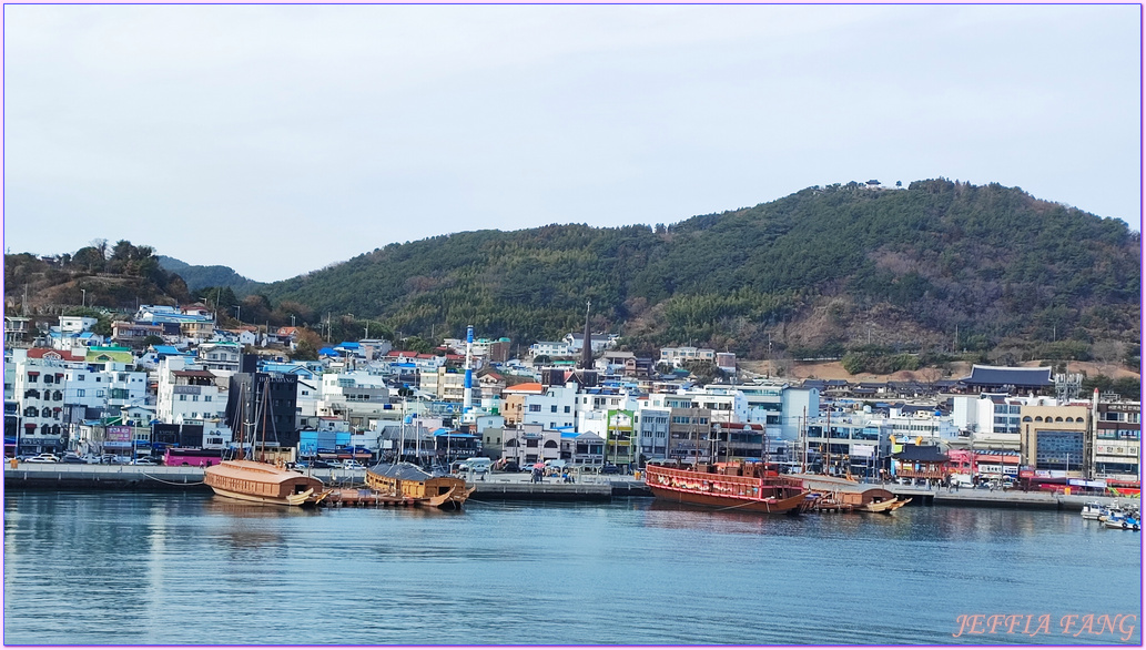 慶尚南道,統營TONGYEONG,統營中央傳統市場,統營江口岸碼頭,蜜汁麵包,韓國旅遊,鳴梁海戰龜甲船