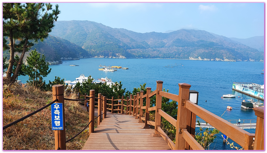 巨濟Geoje,慶尚難道,韓國旅遊,風之丘,風之丘熱狗