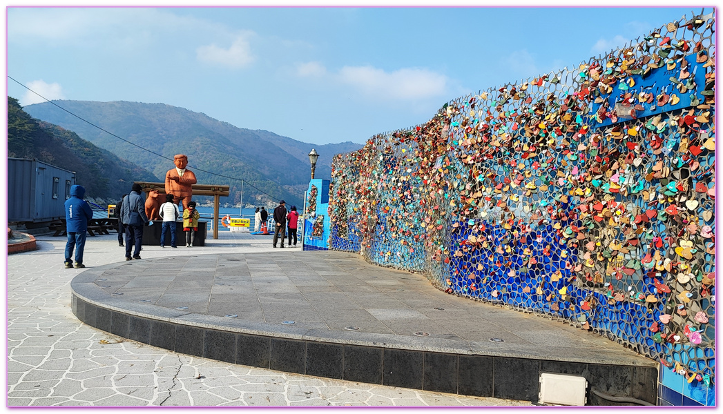 巨濟Geoje,慶尚難道,韓國旅遊,風之丘,風之丘熱狗