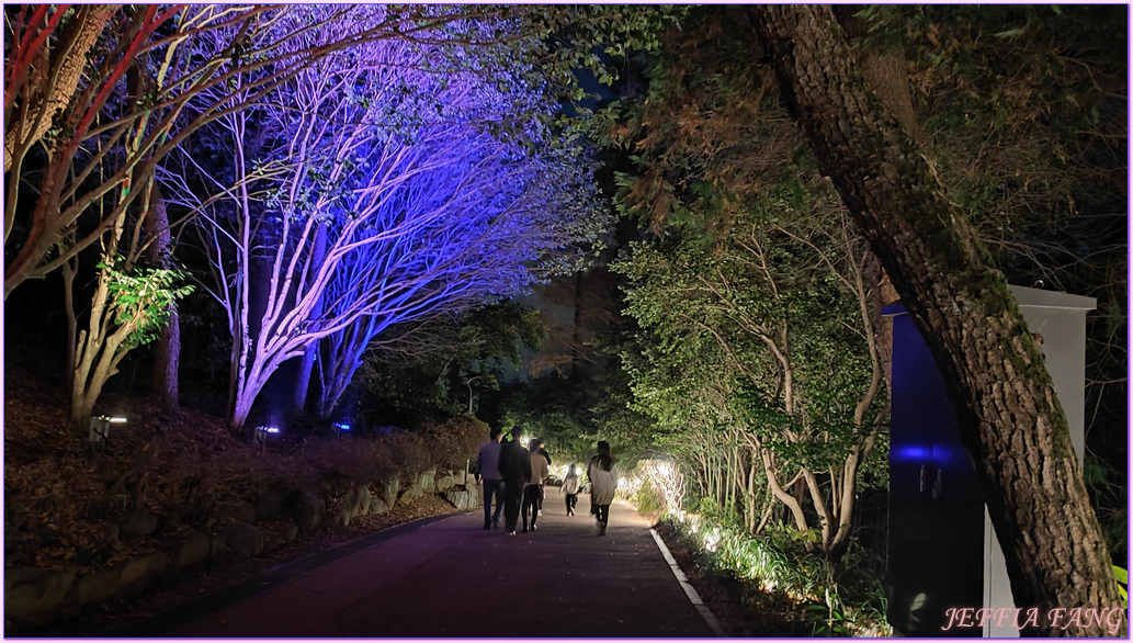 DPIRANG（디피랑）,南望公園,夜間數位主題公園,慶尚南道,統營TONGYEONG,統營壁畫村,韓國旅遊