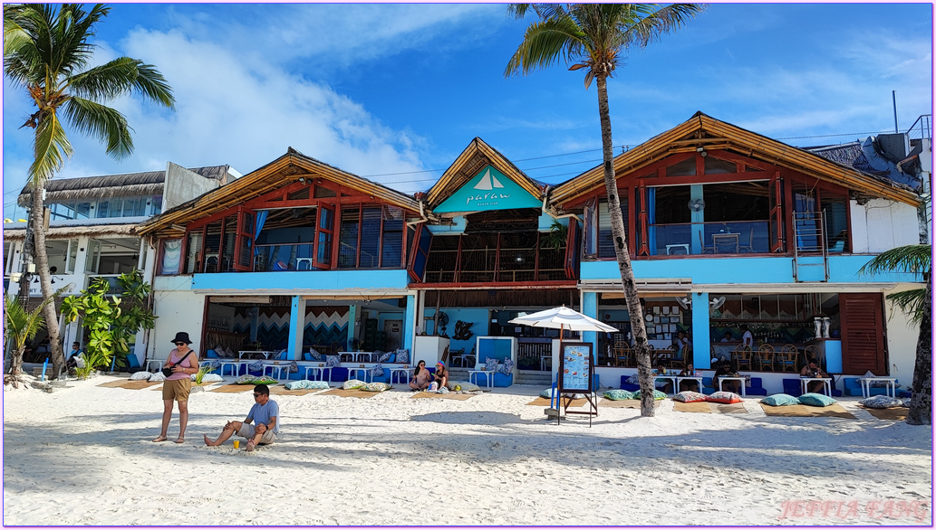 Boracay,一號碼頭,東南亞旅遊,聖母礁岩（Willy’s Rock）,菲律賓,風帆船(ＰＡＲＡＷ帕洛)賞夕陽