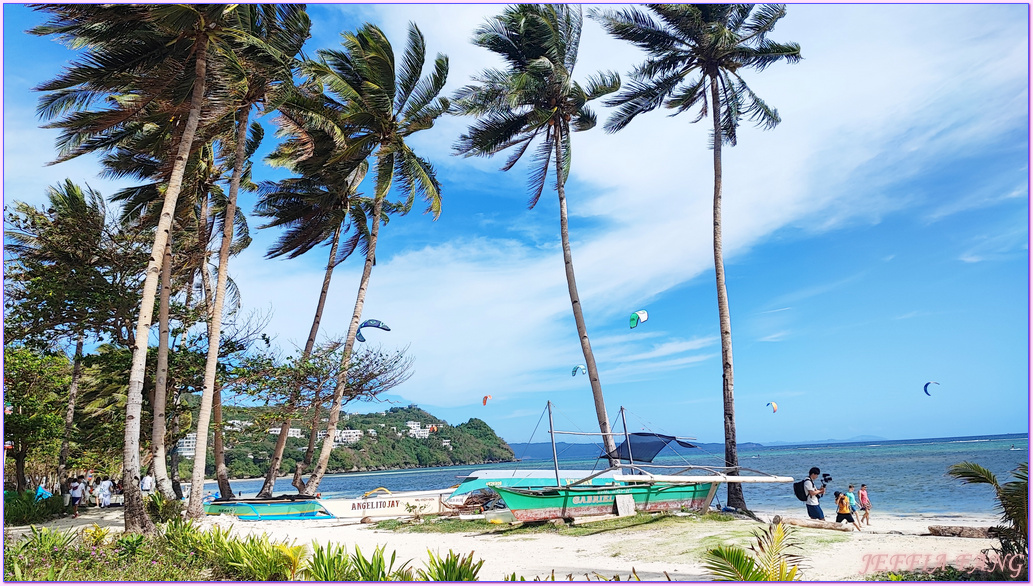 Boracay,布拉波海灘Bulabog Beach,拖曳傘,普卡貝殼海灘Puka Shell Beach,東南亞旅遊,沙雕城堡,滑板衝浪,菲律賓,長灘島觀光海灘,風帆船